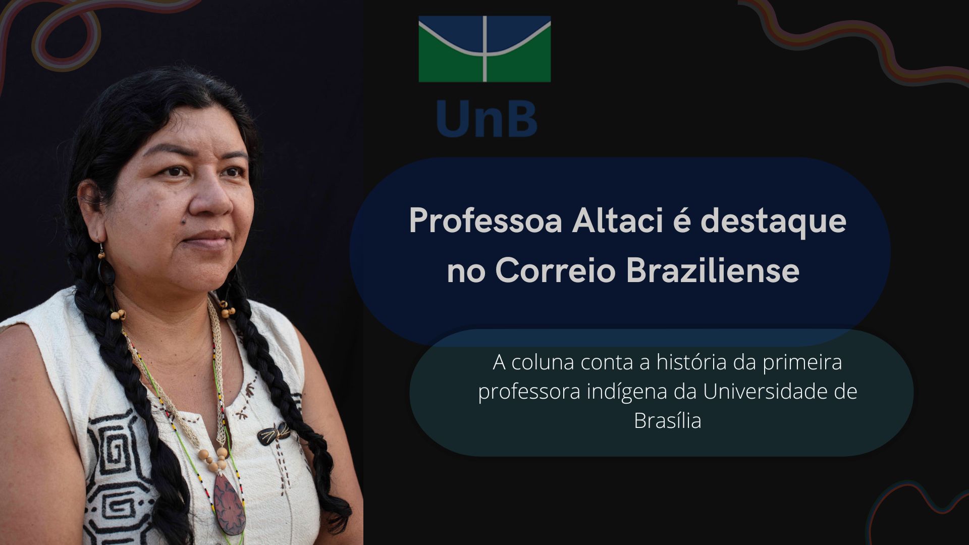 Professora Altaci é matéria no Correio Braziliense